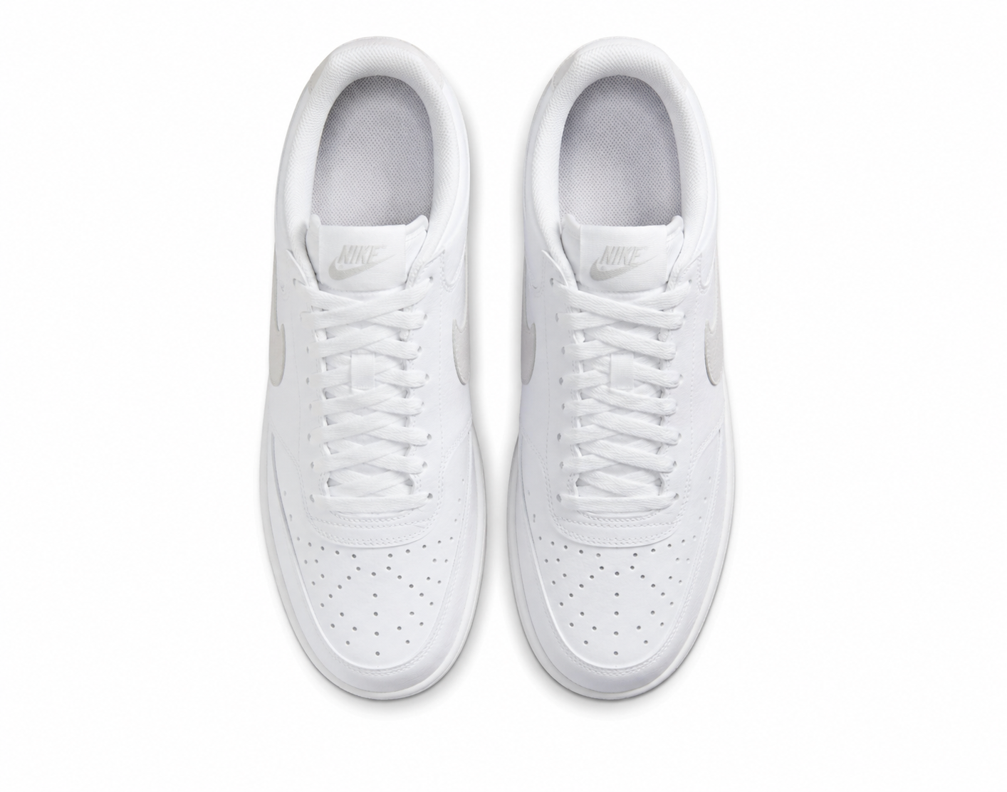 Nike Men's Low-Top Lifestyle Sneakers | Premium Leather Upper | Cushioned Comfort | Classic Everyday Shoes