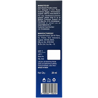 Beardo Tsunami Eau De Parfum For Men, 20 ml