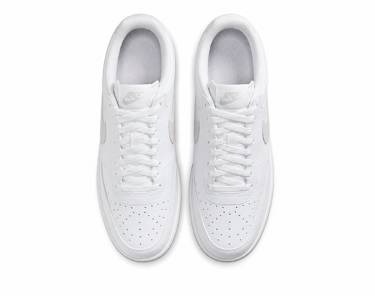 Nike Men's Low-Top Lifestyle Sneakers | Premium Leather Upper | Cushioned Comfort | Classic Everyday Shoes