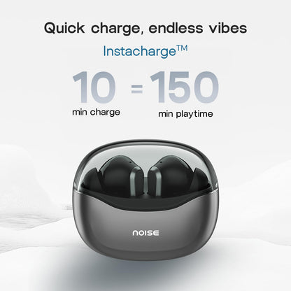 Noise Newly Launched Buds VS601 in Ear Truly Wireless Earbuds with 50H of Playtime, Transparent Case Lid
