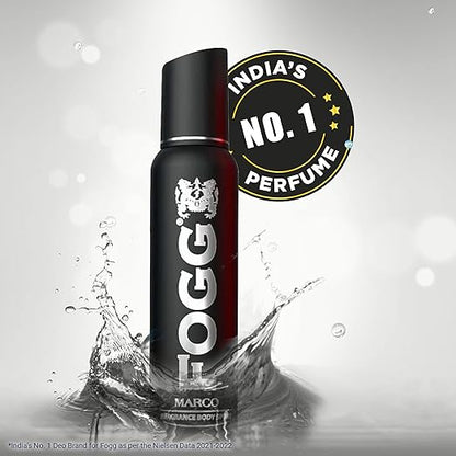 Fogg Marco No Gas Deodorant for Men, Long-Lasting Perfume Body Spray, 150 ml