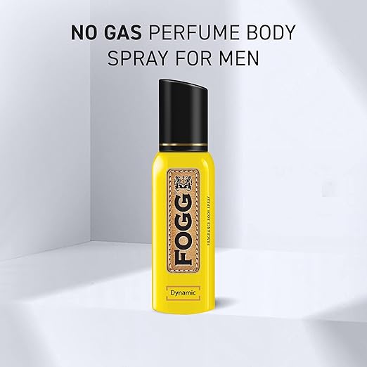 Fogg Fantastic Dynamic No Gas Deodorant for Men, Long Lasting Perfume Body Spray, 150 ml