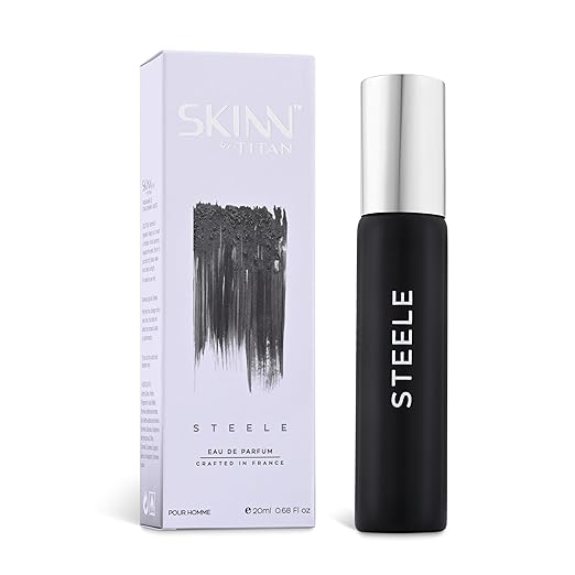 Skinn By Titan Steele Perfume for Men, 20ml