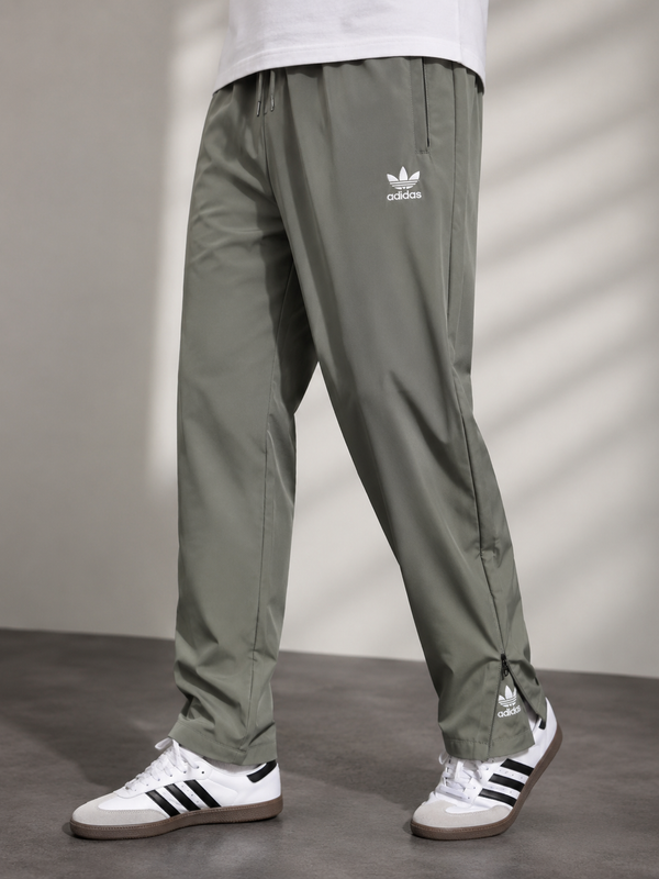 Premium Olive Green Men's Track Jogger Pants