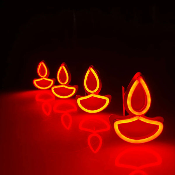 Wireless Neon Diya