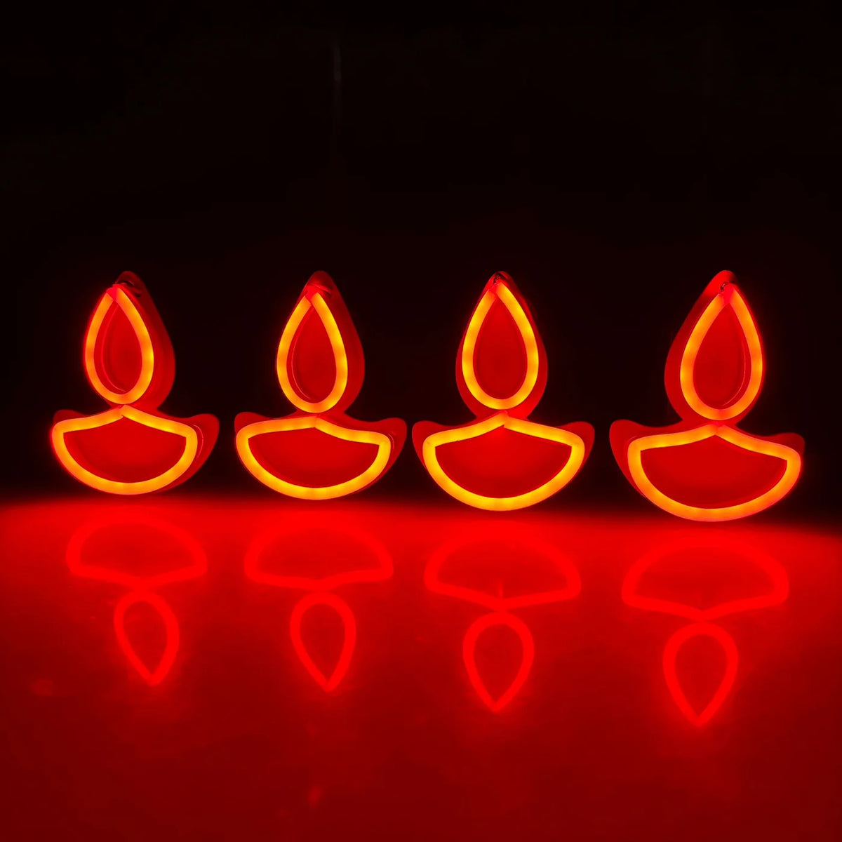 Wireless Neon Diya