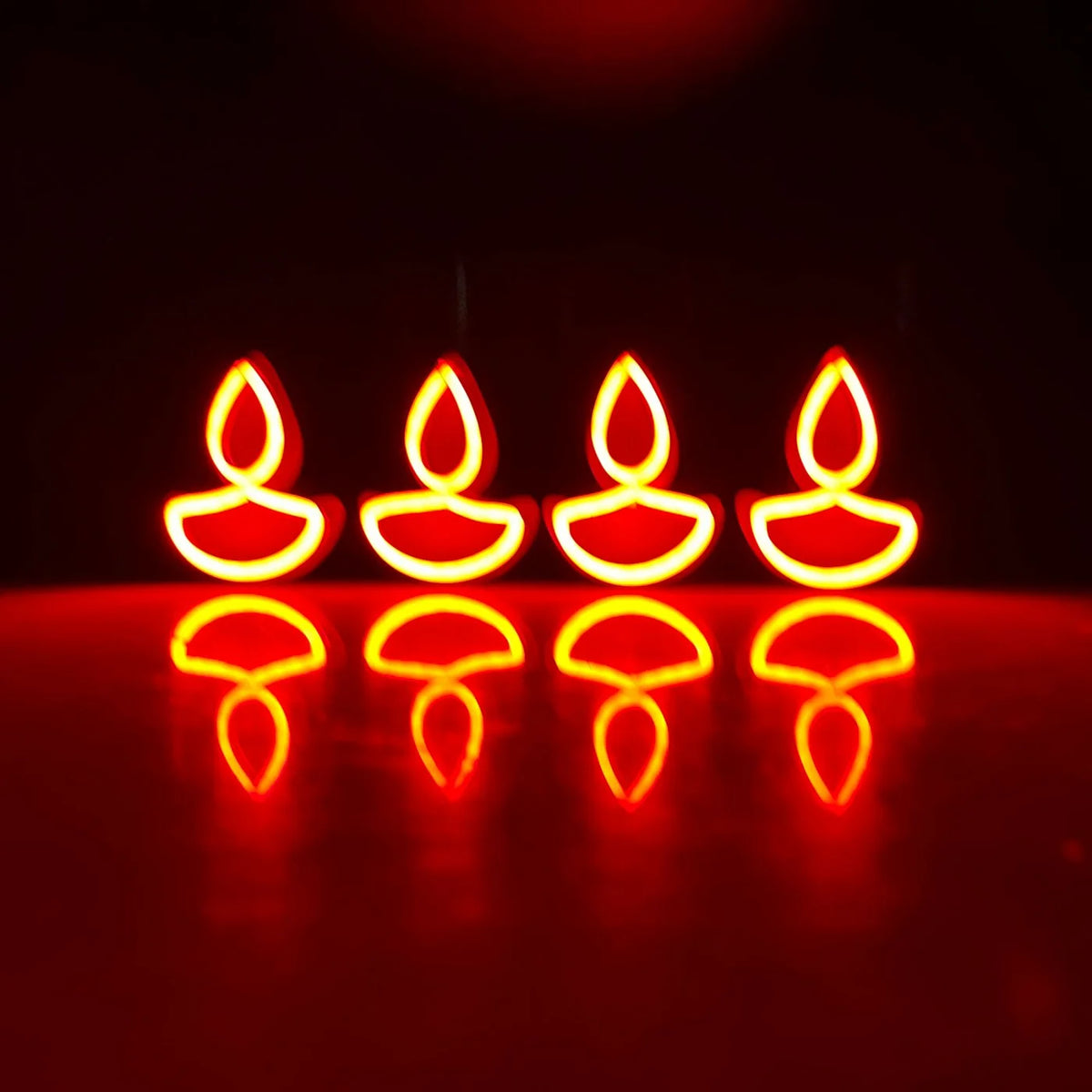 Wireless Neon Diya
