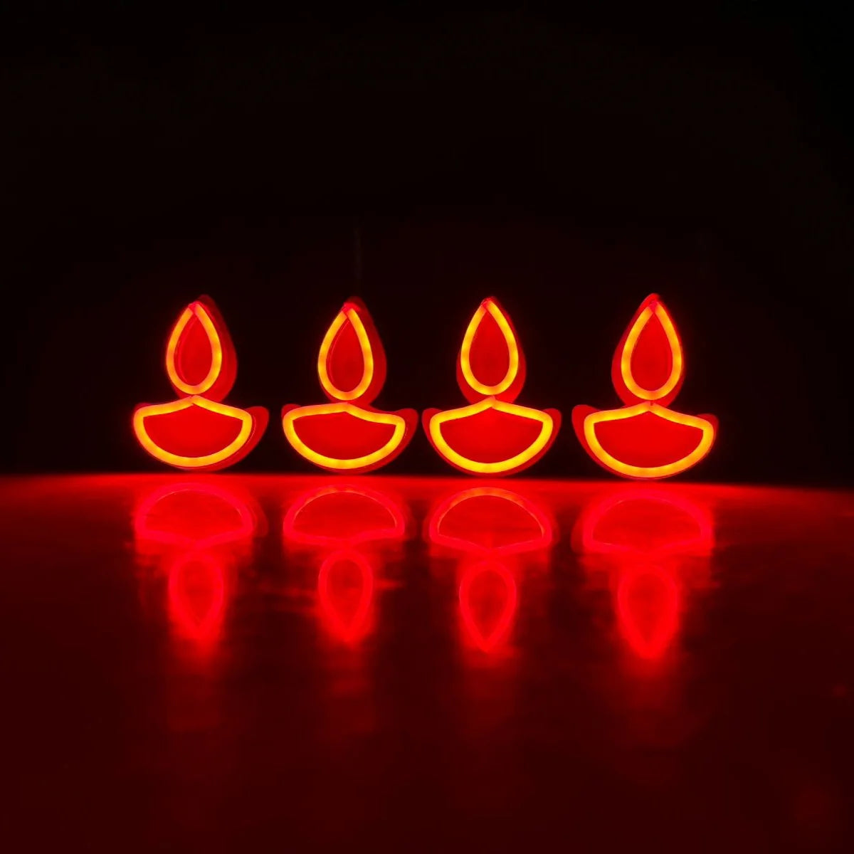 Wireless Neon Diya