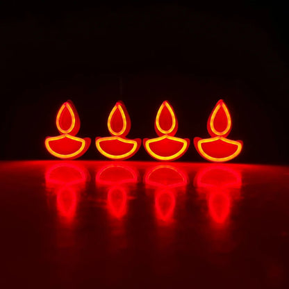 Wireless Neon Diya