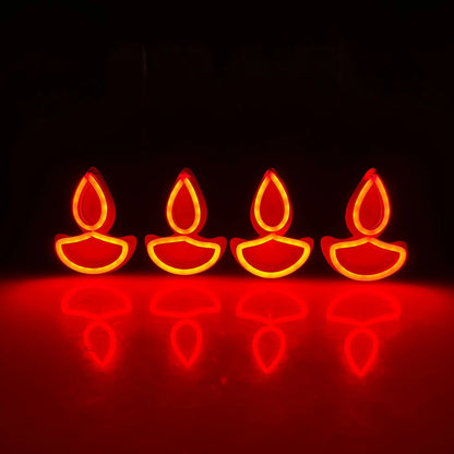 Wireless Neon Diya