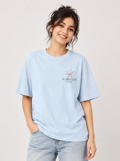 Premium Oversized Graphic Printed T-Shirt for Women | Soft Cotton Casual Streetwear Tee