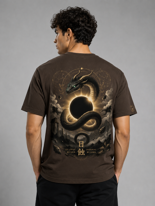 Shadow Orbit Oversized T-Shirt