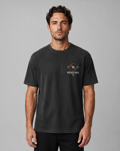 Retro Spin Oversized T-Shirt