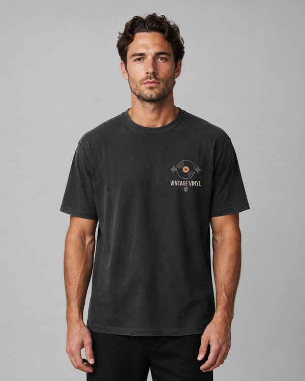 Retro Spin Oversized T-Shirt