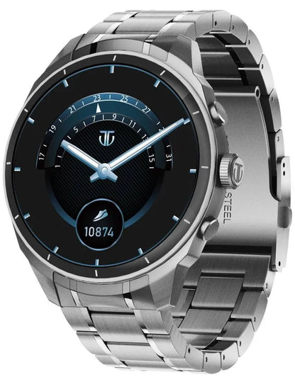 Titan Smartwatch with Stainless Steel Strap | AMOLED Display
