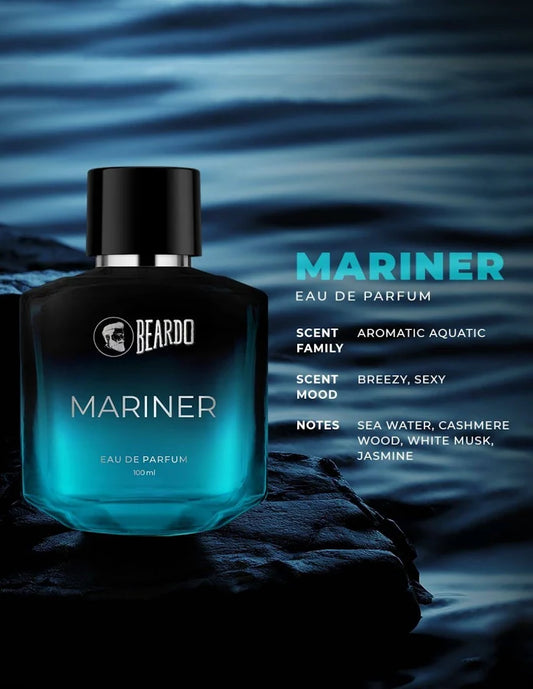 BEARDO Mariner EDP Perfume | Fresh, Aqua Notes