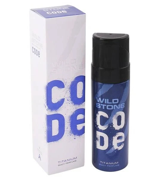 Wild Stone Code Titanium Body Perfume for  Men 120 ml
